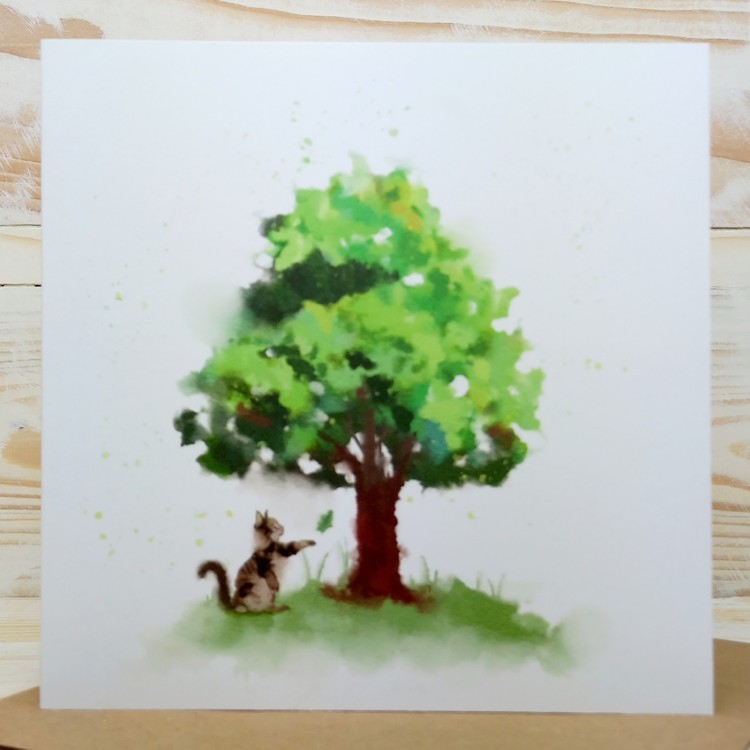 1 Tree Cards - Cat