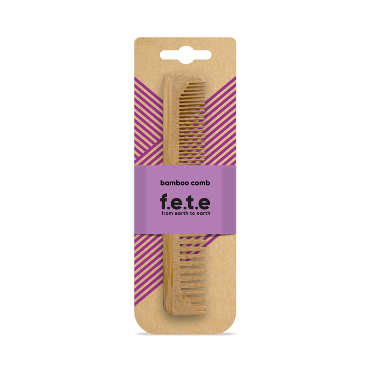 Thin Bamboo Comb