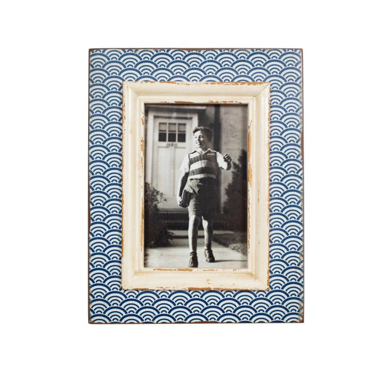 Sass & Belle Blue Wave Photo Frame 6x4