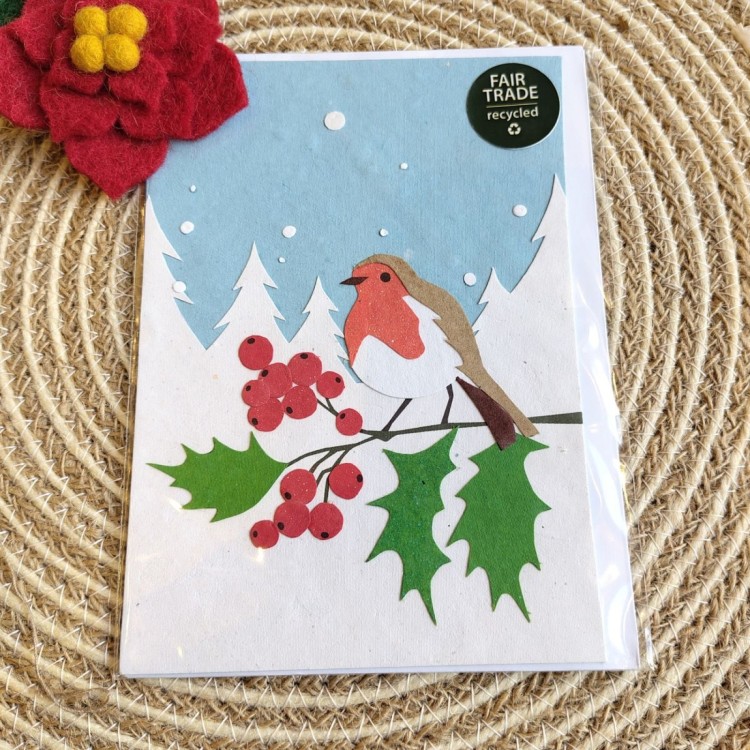 CFA Winter robin Card