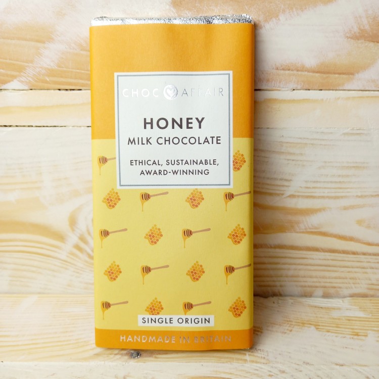 Milk Chocolate Bar - Honey