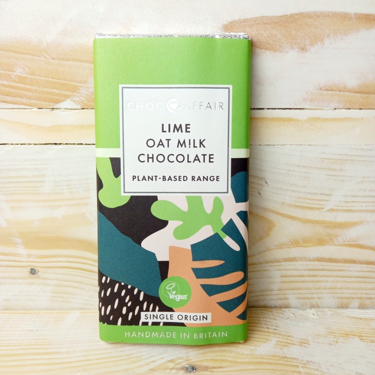 Oat Milk Chocolate Bar - Lime