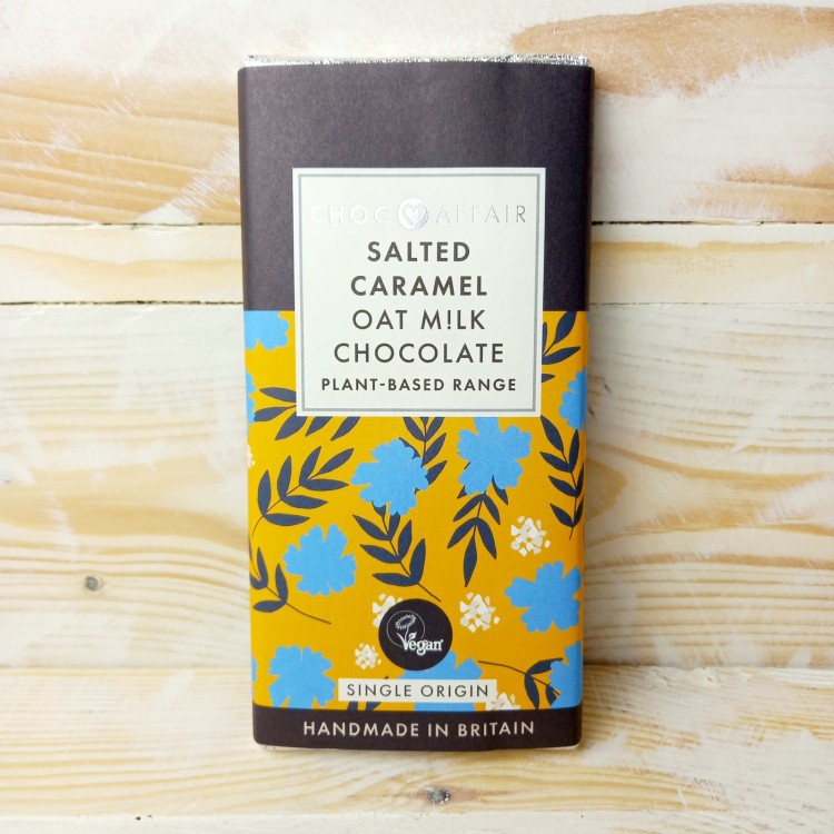 Oat Milk Chocolate Bar - Salted Caramel