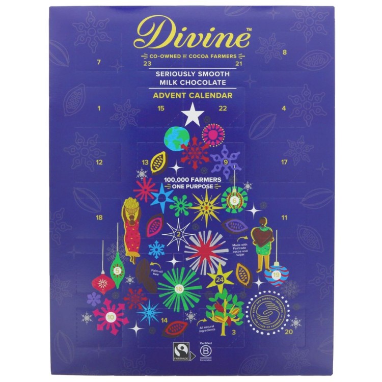 Divine Milk Chocolate Advent Calender