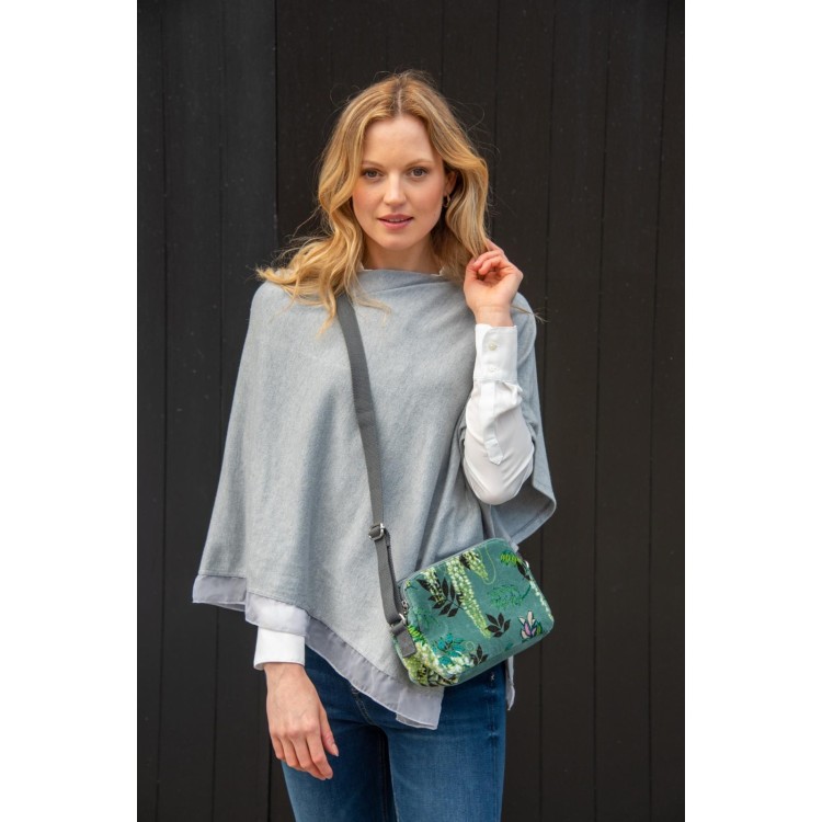 Earth Squared Botanical Velvet Anna Bag