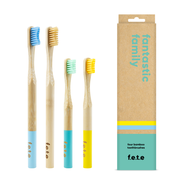 Fantastic Family Bamboo Toothbrushes