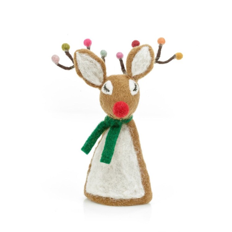 Felt So Good Rudolph Christmas Tree Topper