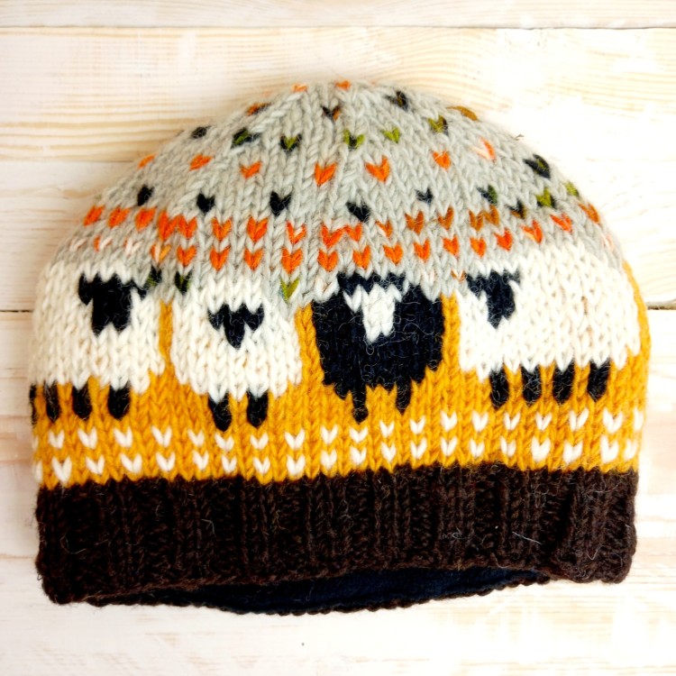 From The Source Sheep Beanie - Yellow