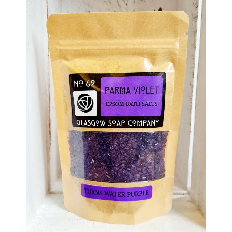 Glasgow Soap Co. - Parma Violet Epsom Bath Salts