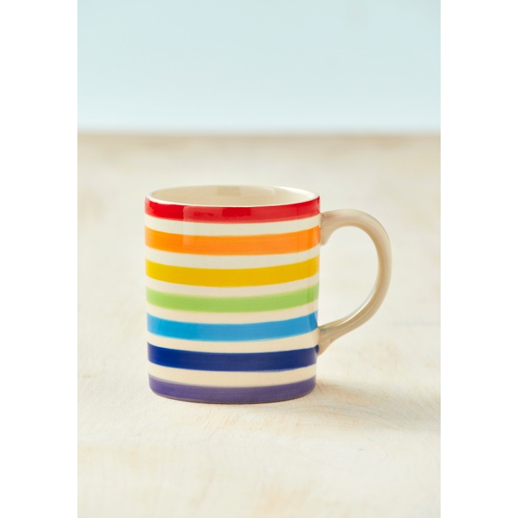 Hand Painted Rainbow Mug