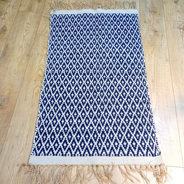 Indra Small Rug- Navy