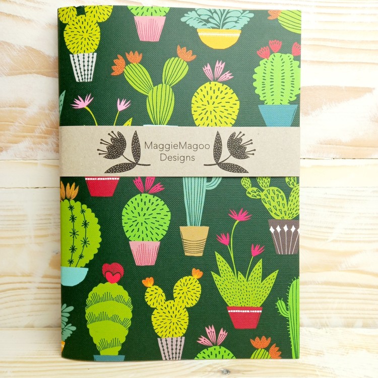 Maggie Magoo A5 Cactus note book