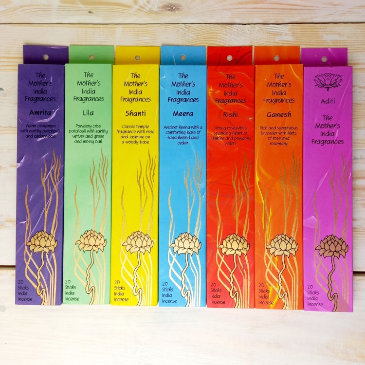 Mother's India Fragrance Incense Sticks