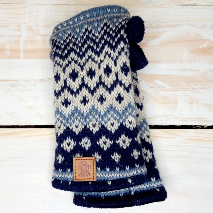 Pachamama Nordic Handwarmer- Blue