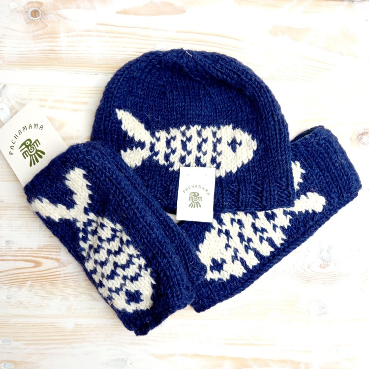 Pachamama Padstow Hat-Headband-Handwarmers