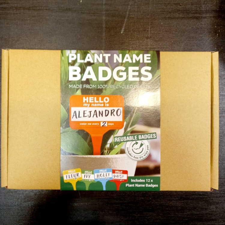 Plant Name Badges
