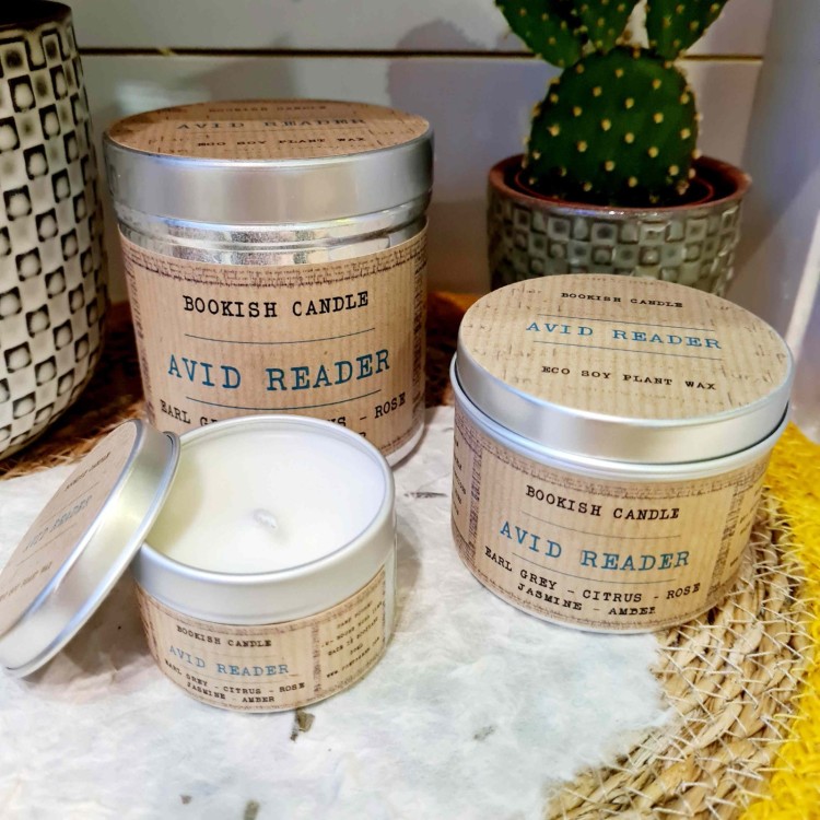 Pretageek  Avid Reader Eco Soy Wax Candles 