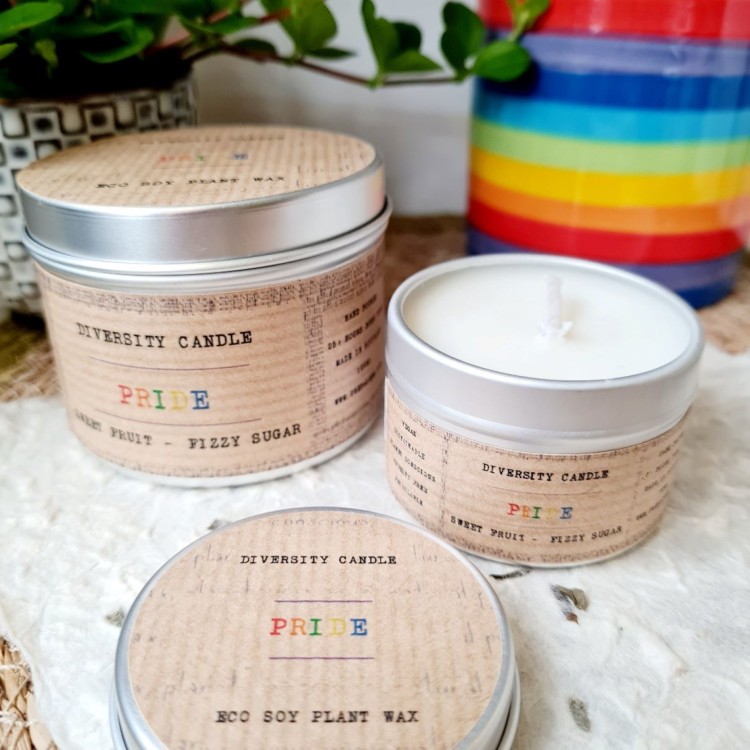 Pretageek  Pride Eco Soy Wax Candles 50g