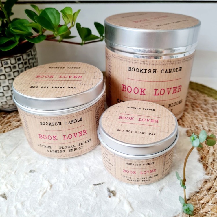 Pretageek Book Lover Eco Soy Wax Candles 