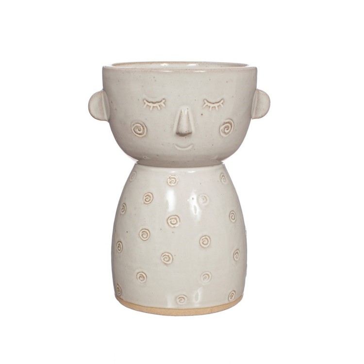 Sass & Bell Specked Face Glazed Vase