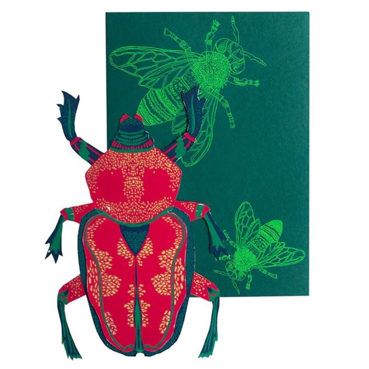 Scarab Greetings Card
