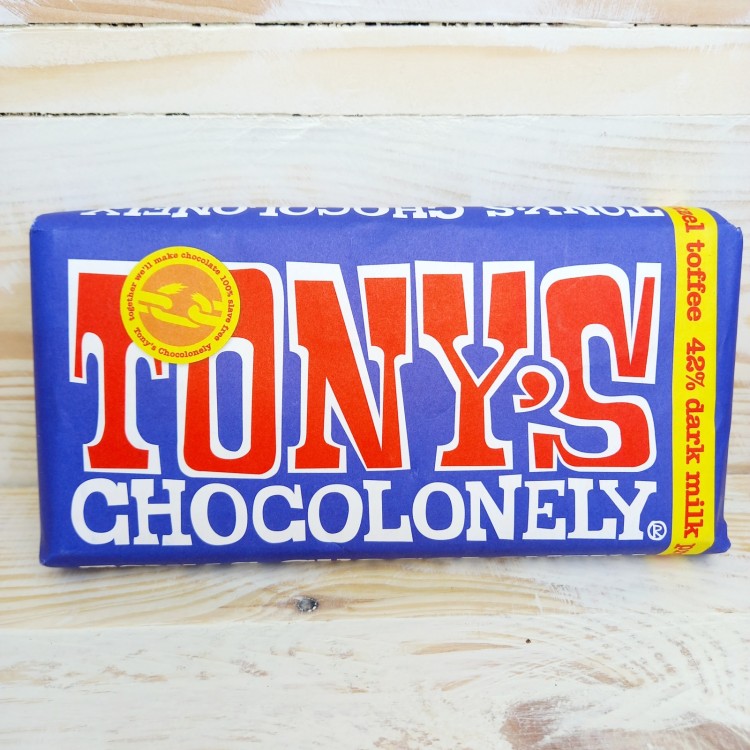 Tony's Chocolonely 42% Dark Milk Pretzel Toffee