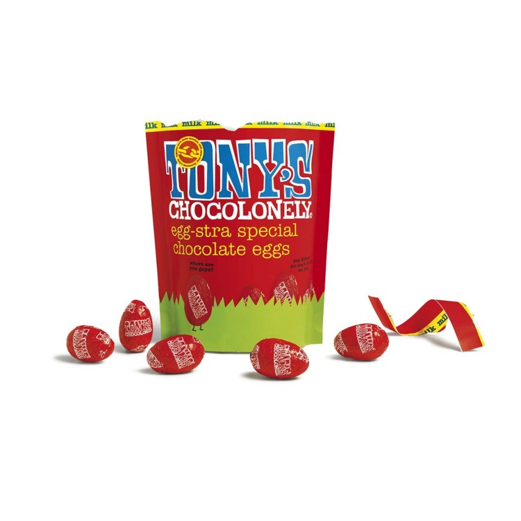 Tony's Chocolonely Easter Egg Pouch - Milk Chocolate