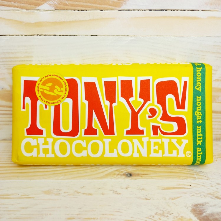 Tony's Chocolonely Milk Almond Nougat