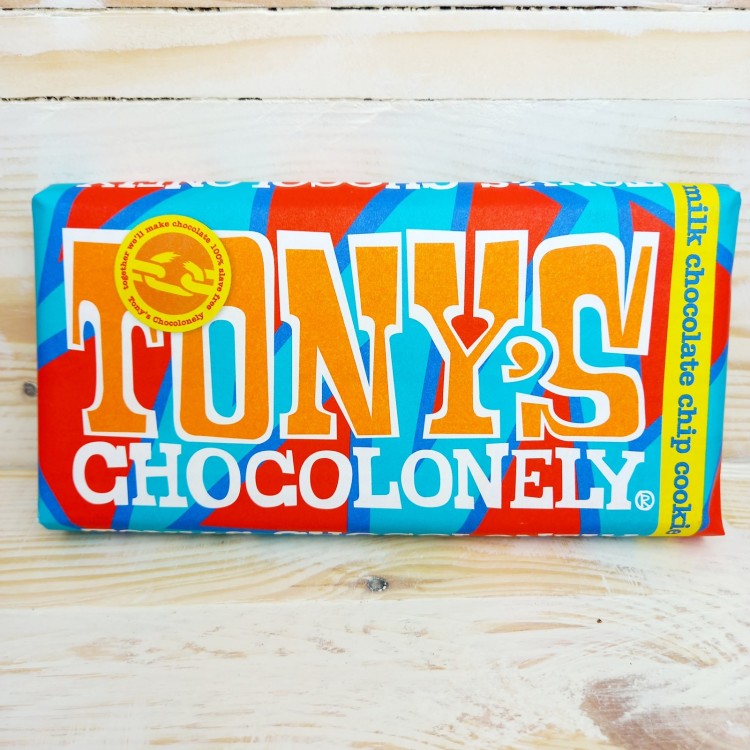 Tony's Chocolonely Milk Chocolate Chip Cookie Calluna & Fair Tradewinds
