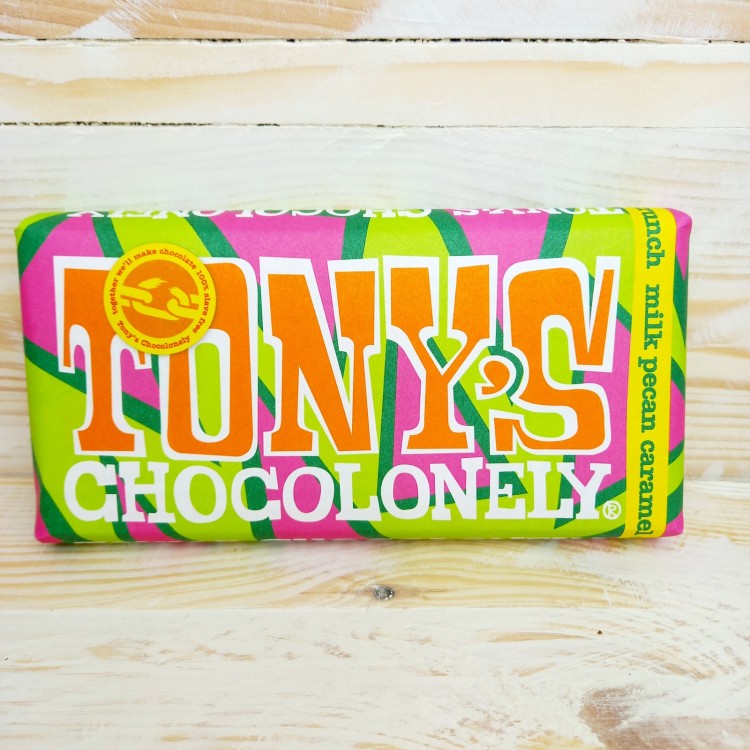 Tony's Chocolonely Milk Pecan Caramel